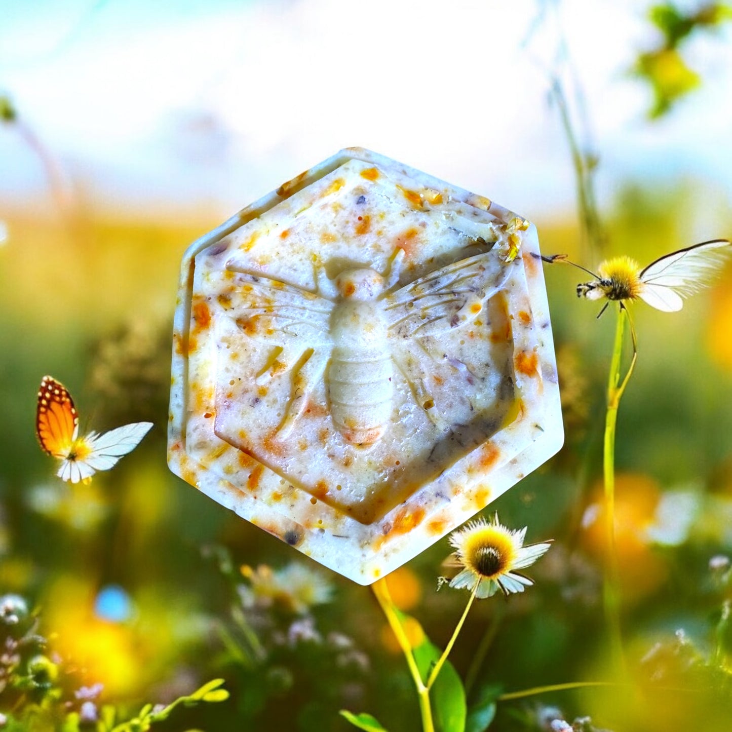 Honey and oatmeal soap