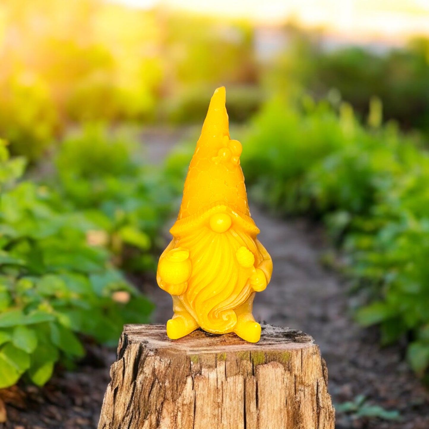 Organic beeswax candles