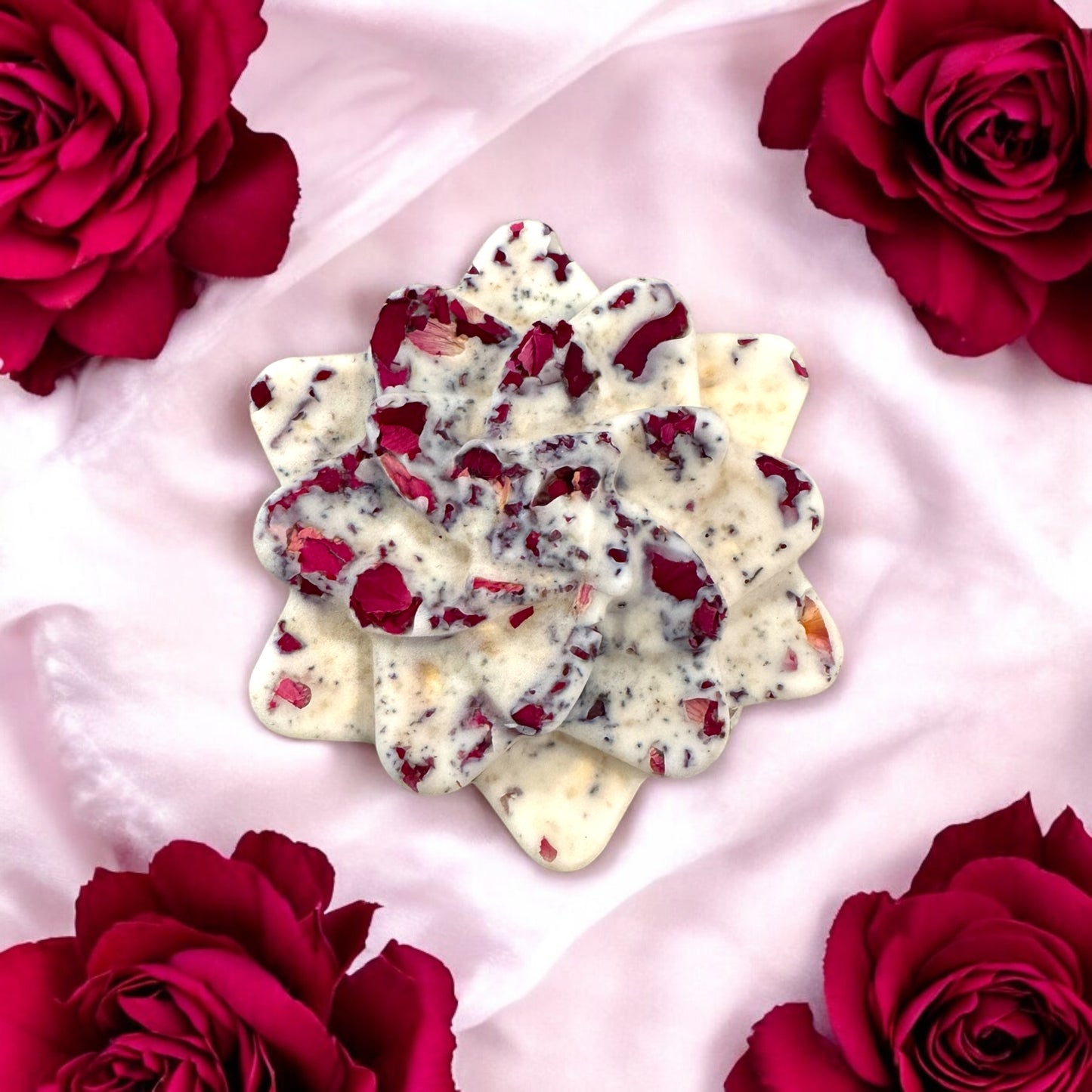 Oatmeal and beeswax Rose soap