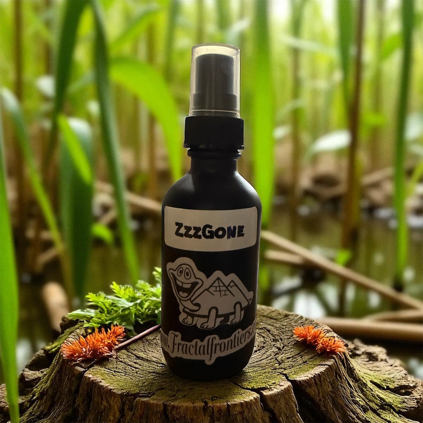 ZzzGone™ Organic Bug Spray – Plant-Based Protection (2oz)