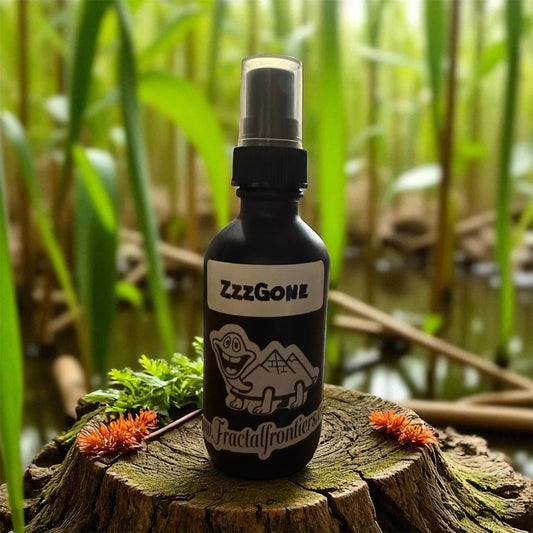 ZzzGone™ Organic Bug Spray – Plant-Based Protection (2oz)